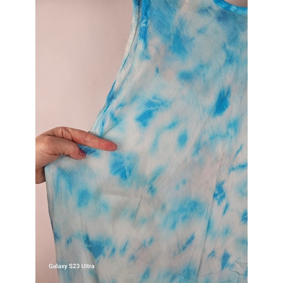 Pineapple, Free Sz, tropical Floral NWOT sundress or beach cover - Picture 5 of 10